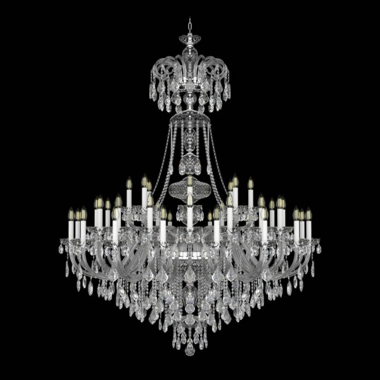Candelabru Cristale, Bohemia, E14, EL0101284004PB, Crystal