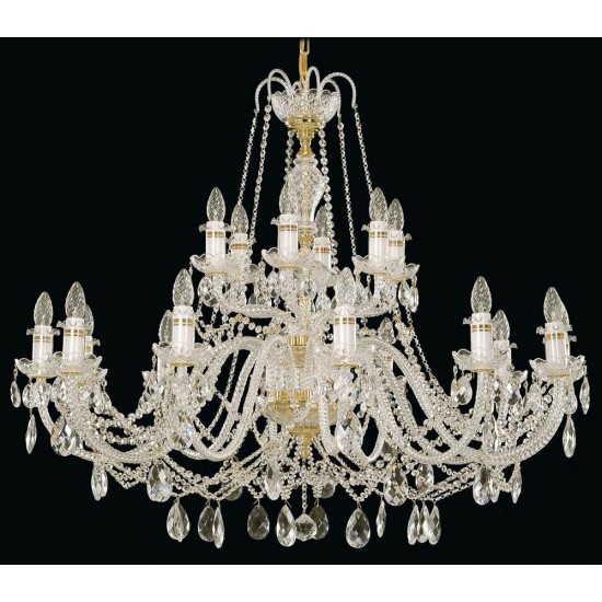 Candelabru Cristale, Bohemia, E14, EL0101301801, Crystal