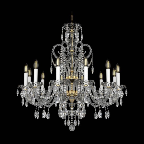Candelabru Cristale, Bohemia, E14, EL0101381201PB, Crystal