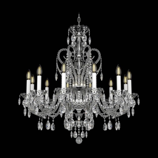 Candelabru Cristale, Bohemia, E14, EL0101381201PB, Crystal