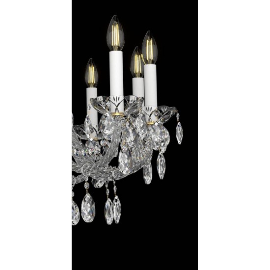 Candelabru Cristale, Bohemia, E14, EL0101381201PB, Crystal