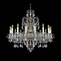 Candelabru Cristale, lux, Bohemia, E14, EL0101381601PB, Crystal