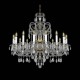 Candelabru Cristale, lux, Bohemia, E14, EL0101381601PB, Crystal