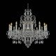 Candelabru Cristale, lux, Bohemia, E14, EL0101381601PB, Crystal