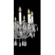Candelabru Cristale, lux, Bohemia, E14, EL0101381601PB, Crystal