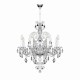 Candelabru Cristale, Bohemia, E14, EL010138801PB, Crystal