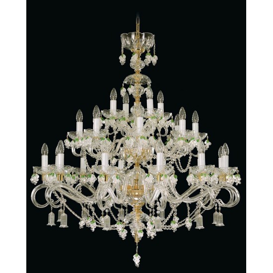 Candelabru Cristale, large, Bohemia, E14, EL0101612482, Crystal