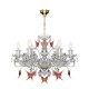 Candelabru Cristal, Bohemia, E14, EL010165602butterfly, Crystal
