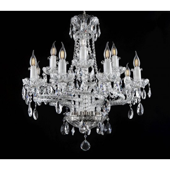 Candelabru Cristale, Bohemia, E14, EL0101751202PB, Crystal
