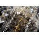 Candelabru Cristale, Sticla, Bohemia, E14, EL0102032502MAT, Crystal