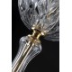Candelabru Cristale, Sticla, Bohemia, E14, EL0102032502MAT, Crystal