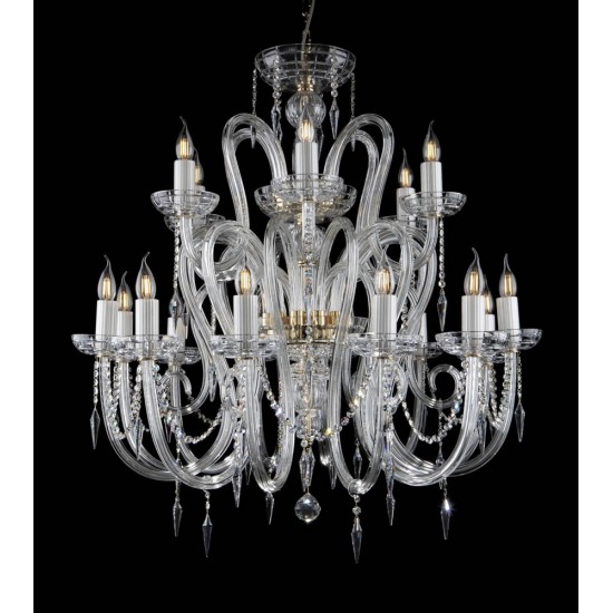 Candelabru Cristal, Bohemia, E14, EL0102081803, Crystal
