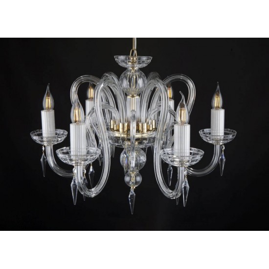 Candelabru Cristal, Bohemia, E14, EL010208603, Crystal
