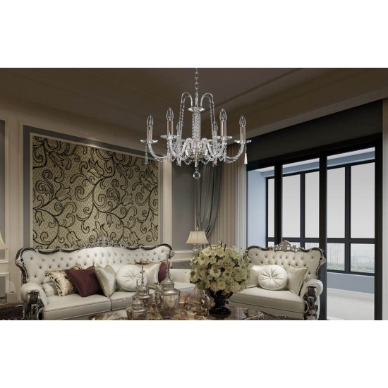 Candelabru Cristale, Modern, Bohemia, E14, EL010210603, Crystal