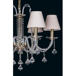 Candelabru Cristale, Abajururi, Bohemia, E14, EL010210607, Crystal