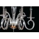 Candelabru Cristale, Sticla, Bohemia, E14, EL0102166024, Crystal