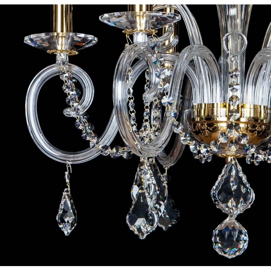 Candelabru Cristale, Bohemia, E14, EL010216604, Crystal