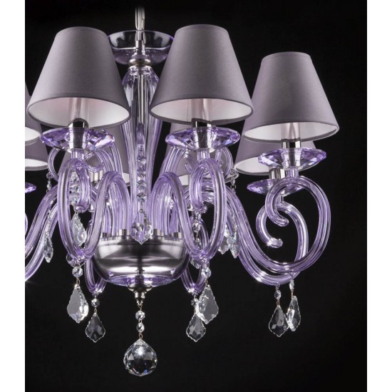 Candelabru Cristale, Abajururi, Bohemia, E14, EL010216864S, Crystal