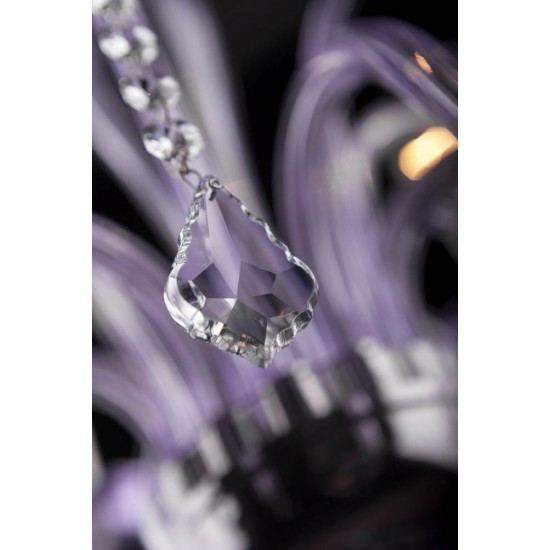 Candelabru Cristale, Abajururi, Bohemia, E14, EL010216864S, Crystal