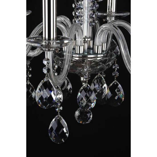 Candelabru Cristale, Bohemia, E14, EL010217601, Crystal