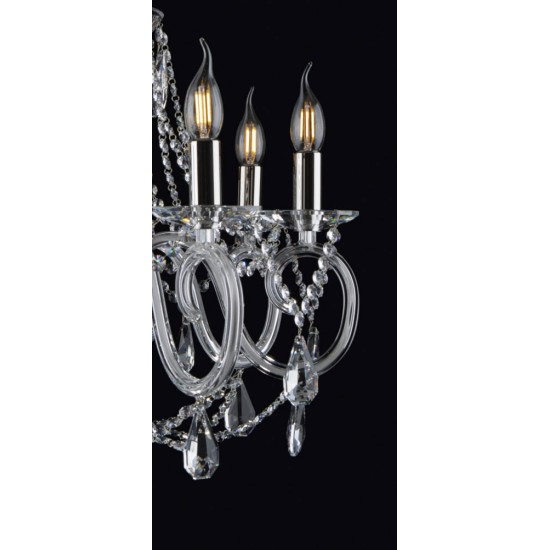 Candelabru Cristale, Bohemia, E14, EL010218709, Crystal