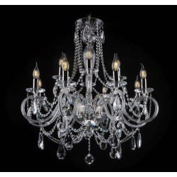 Candelabru Cristale, Bohemia, E14, EL0102188+4+409, Crystal