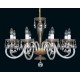 Candelabru Cristale, Sticla, Bohemia, E14, EL0102238022SM, Crystal