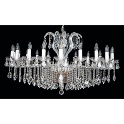 Candelabru Cristale, Bohemia, E14, EL0102262004, Crystal