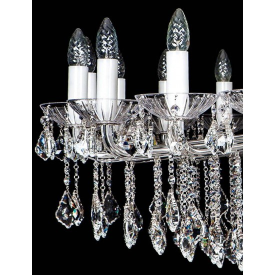 Candelabru Cristale, Bohemia, E14, EL0102262004, Crystal