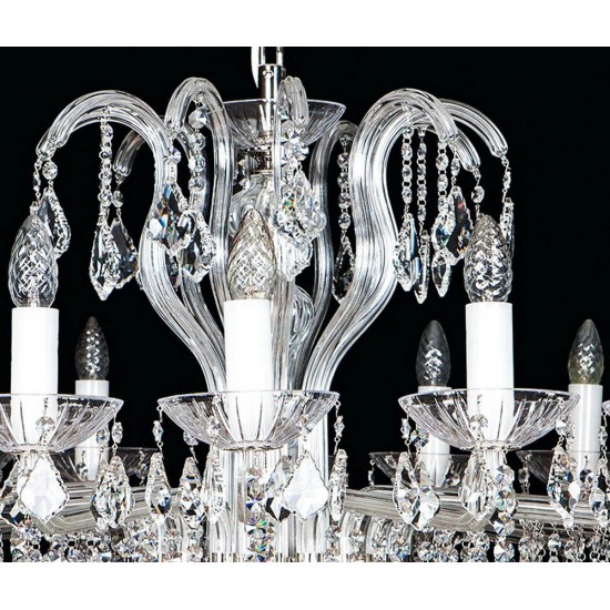 Candelabru Cristale, Bohemia, E14, EL0102262004, Crystal