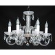 Candelabru Cristale, Sticla, Bohemia, E14, EL0102266022, Crystal