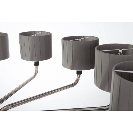 Candelabru Cristal, Bohemia, E14, EL0102271200SDSMOKE, Crystal