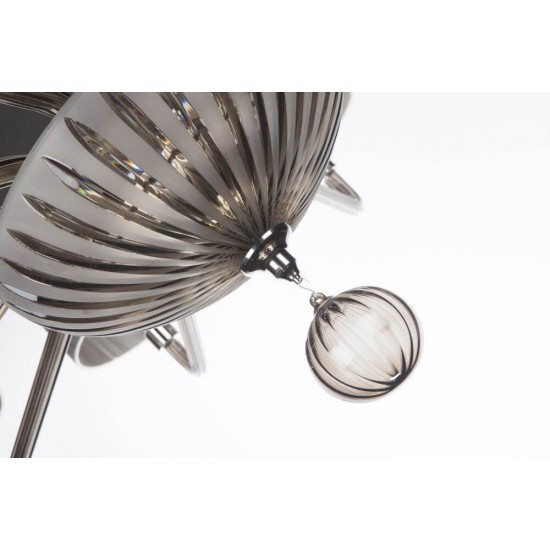 Candelabru Cristal, Bohemia, E14, EL0102271200SDSMOKE, Crystal