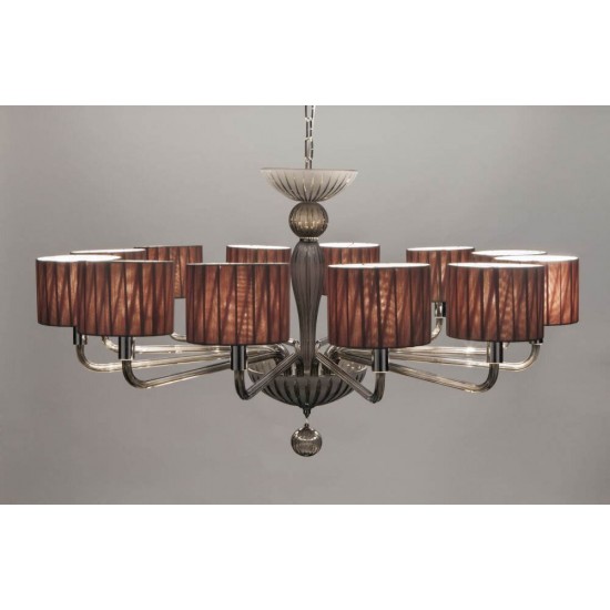 Candelabru Cristal, Bohemia, E14, EL0102271200SDSMOKE, Crystal