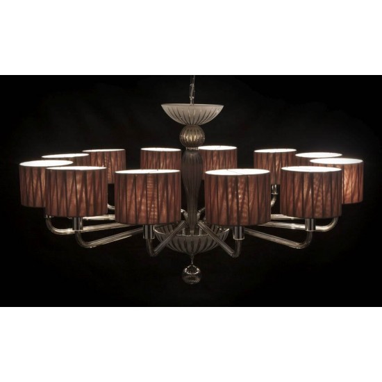 Candelabru Cristal, Bohemia, E14, EL0102271200SDSMOKE, Crystal