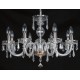 Candelabru Cristale, Sticla, Bohemia, E14, EL010250803, Crystal