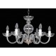 Candelabru Cristale, Sticla, Bohemia, E14, EL010251600, Crystal