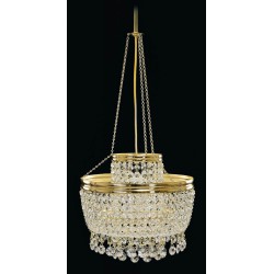 Plafoniera Small Cristale,, Bohemia, G9, EL010330105, Crystal