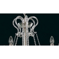 Candelabru Cristale, Bohemia, E14, EL0103506+9H06, Crystal