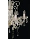 Candelabru Cristale, Sticla, Bohemia, E14, EL010411403, Crystal