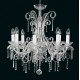 Candelabru Cristale, Sticla, Bohemia, E14, EL010413803, Crystal
