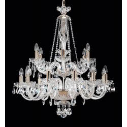 Candelabru Cristale, Bohemia, E14, EL0104151802, Crystal