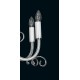 Candelabru Cristale, Sticla, Bohemia, E14, EL010416800, Crystal