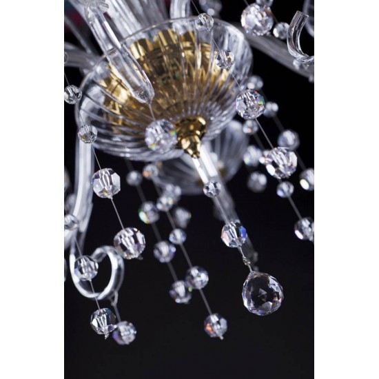 Candelabru Cristal, Bohemia, E14, EL010417609, Crystal