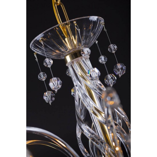 Candelabru Cristal, Bohemia, E14, EL010417609, Crystal