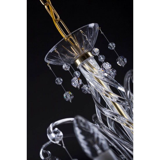 Candelabru Cristal, Bohemia, E14, EL010417609, Crystal