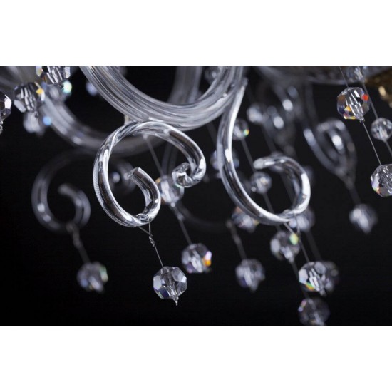 Candelabru Cristal, Bohemia, E14, EL010417609, Crystal