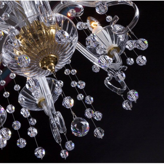 Candelabru Cristal, Bohemia, E14, EL010417609, Crystal