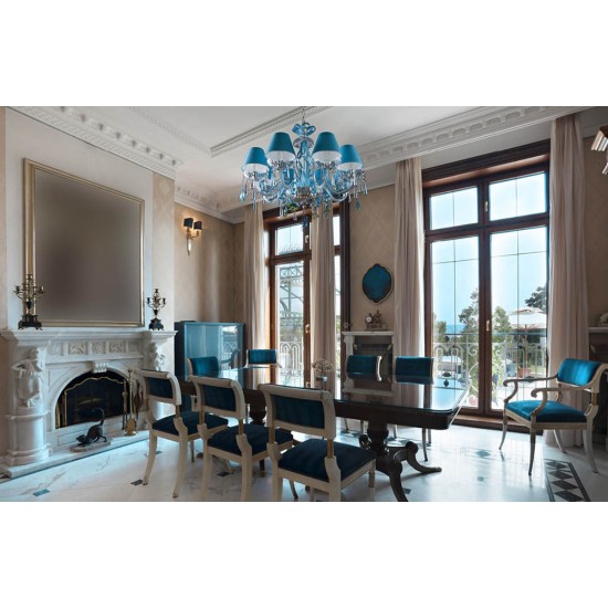 Candelabru Cristale, Abajururi, Bohemia, E14, EL0104188303-3Sfish, Crystal