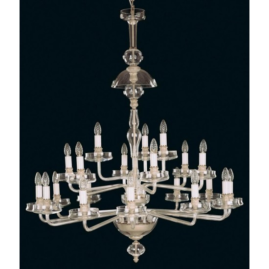 Candelabru Cristale, Sticla, Large, Bohemia, E14, EL0104312100, Crystal